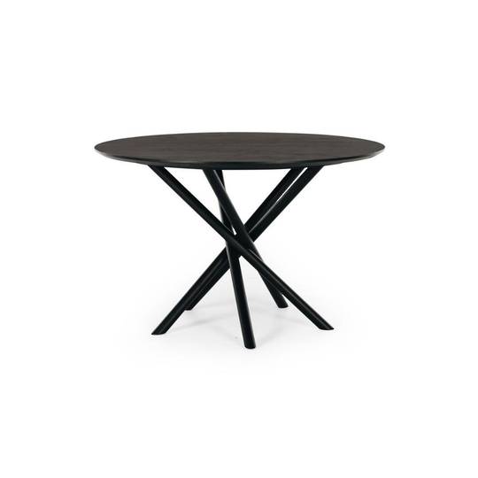 Harper Round Table - Black Oak